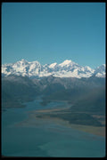 114018 Rugged Wilderness Mountain Range A4 Photo Print