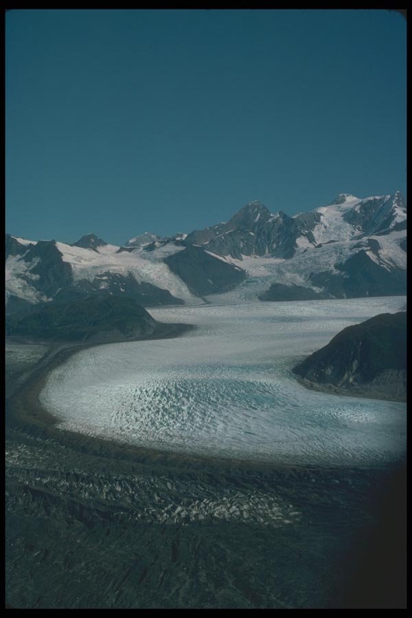 114026 A 'River Of Ice' Enormous Glacier A4 Photo Print