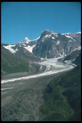 114029 A 'River Of Ice' Enourmous Glacier A4 Photo Print