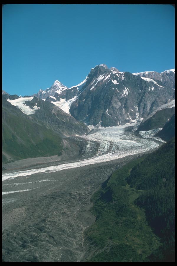 114029 A 'River Of Ice' Enourmous Glacier A4 Photo Print