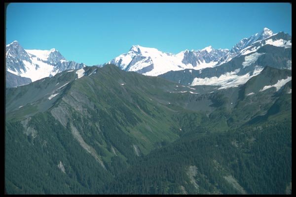 114036 Magnificent Mountain Wilderness A4 Photo Print