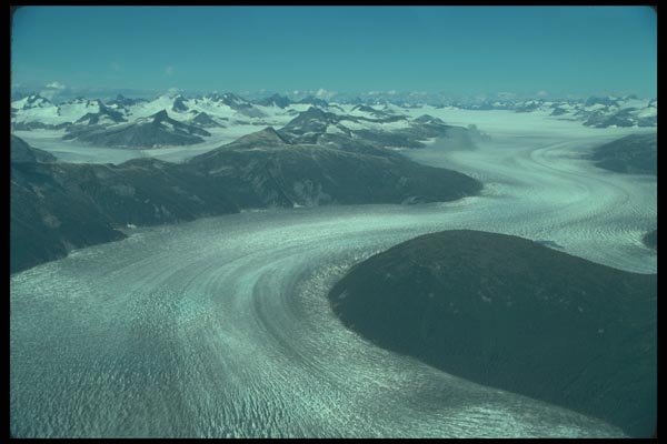 114041 River Of Ice (enormous Glacier) A4 Photo Print