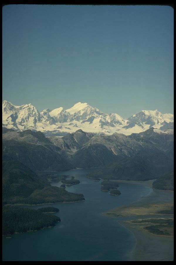 114069 Rugged Wilderness Mountain Range A4 Photo Print