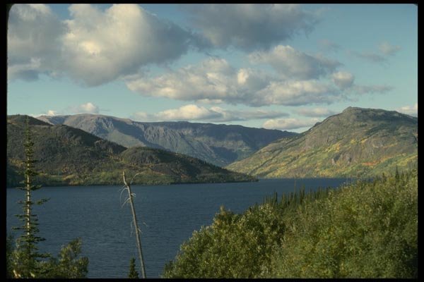 114076 Magnificent Wilderness Lake A4 Photo Print