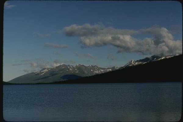 114093 Pristine Mountain Wilderness Of The Far North (B.C) A4 Photo Print