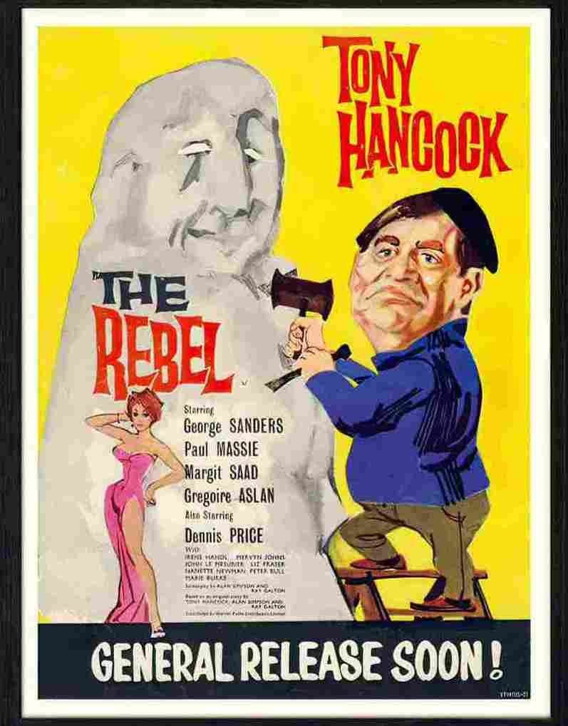 115 01 tony hancock the rebel Advert A4 Photo Print