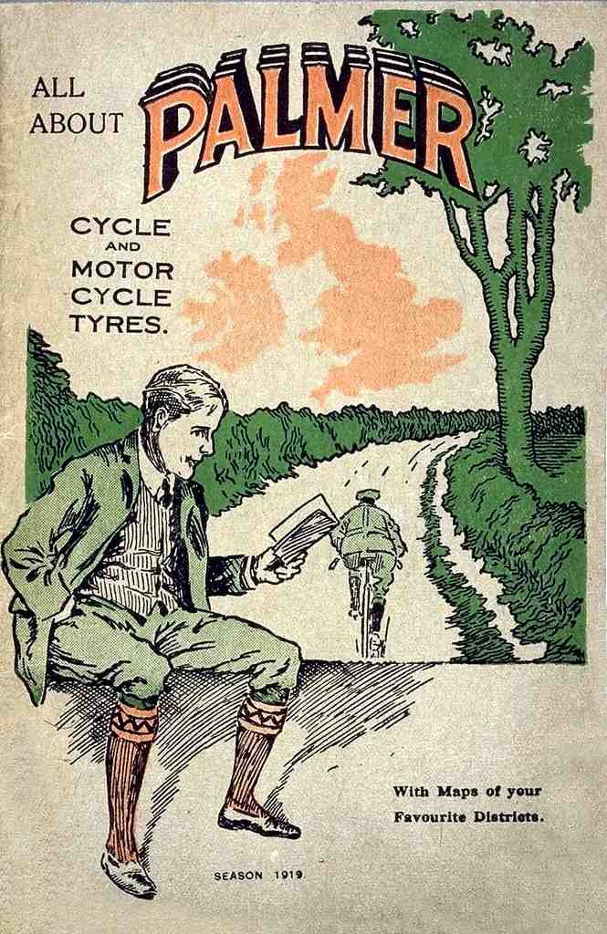 115 Palmer Cycle 1919 Vintage A4 Photo Print