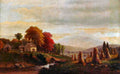 115 Pumpkin Farmer Vintage A4 Photo Print