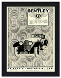 1159 bentley car advert 1920s 2 Vintage Advert A4 Photo Print
