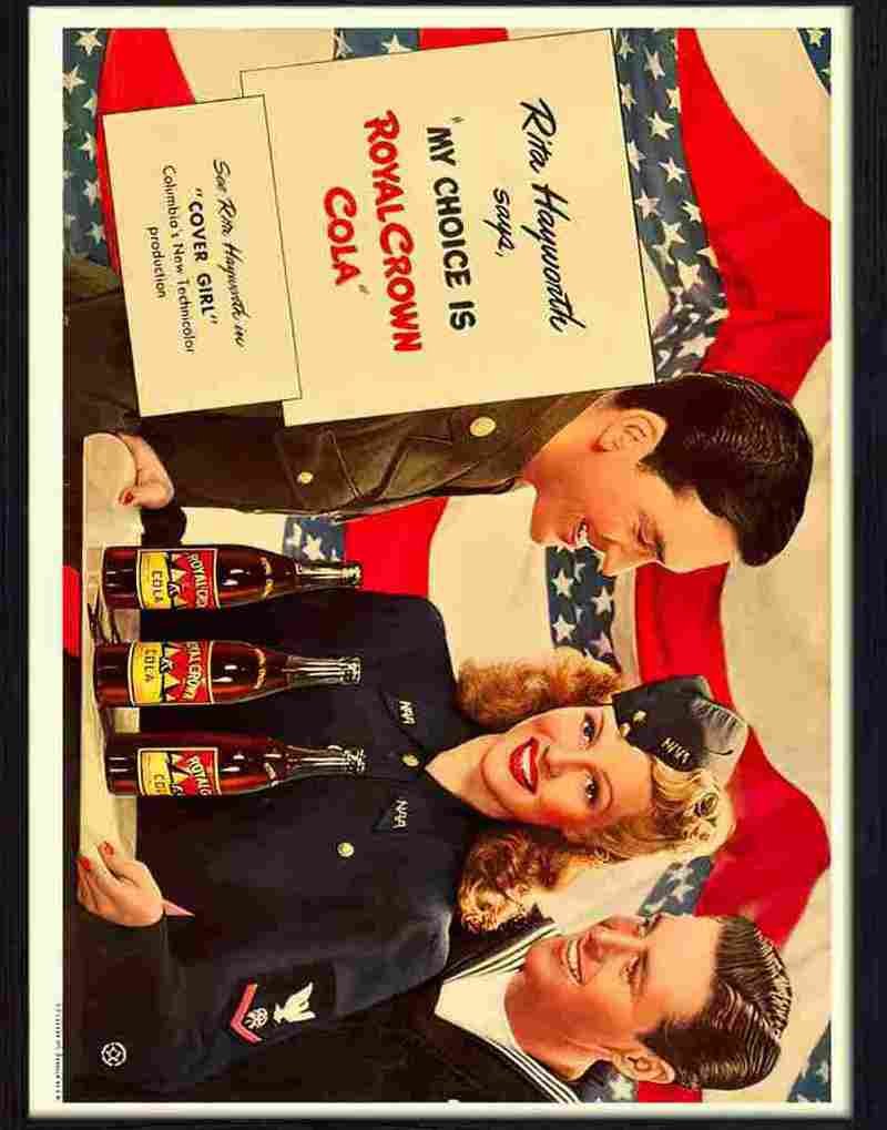 116 05 rita hayworth royal crown cola 2 Advert A4 Photo Print