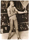 116 Jack Johnson Boxing Vintage A4 Photo Print