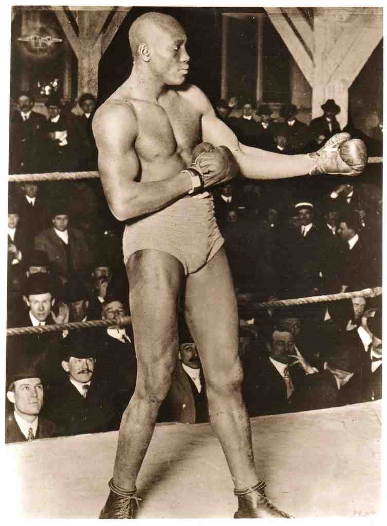 116 Jack Johnson Boxing Vintage A4 Photo Print