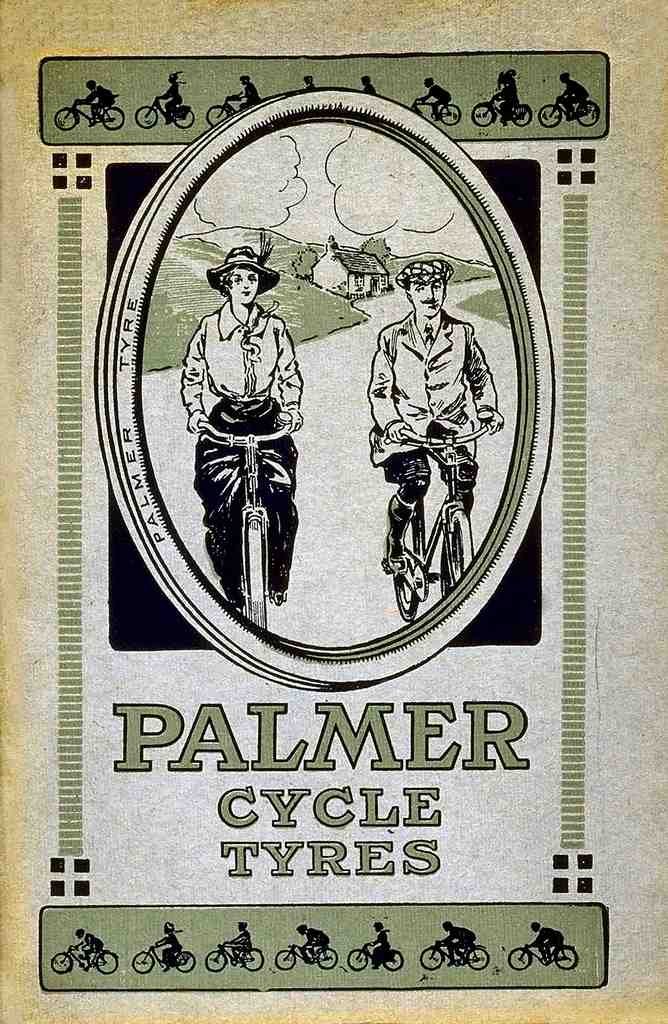 116 Palmer Cycle Tyres Vintage A4 Photo Print