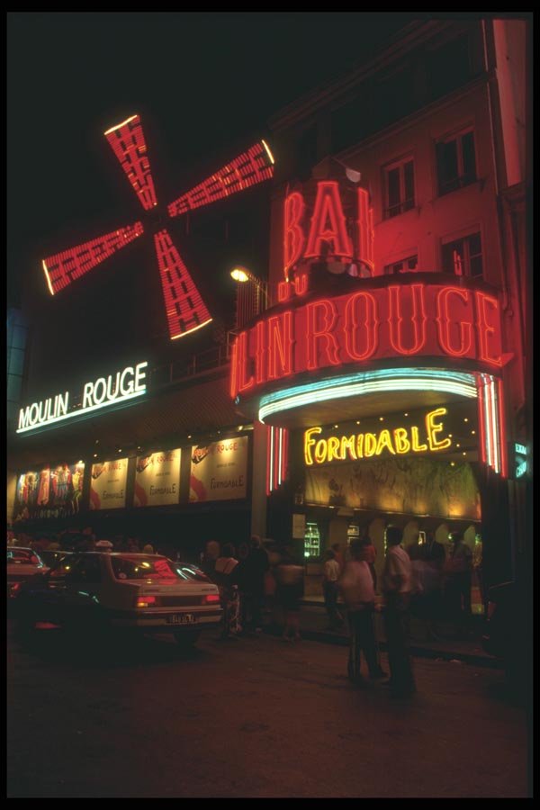 116003 Le Moulin Rouge, Pigalle District, Paris A4 Photo Print