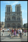 116006 Notre Dame De Paris Cathedral, Paris A4 Photo Print