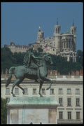 116023 Statue Of Louis XIV, Lyon A4 Photo Print