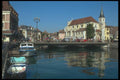 116034 'La Halle' Bridge And Downtown, Annecy A4 Photo Print