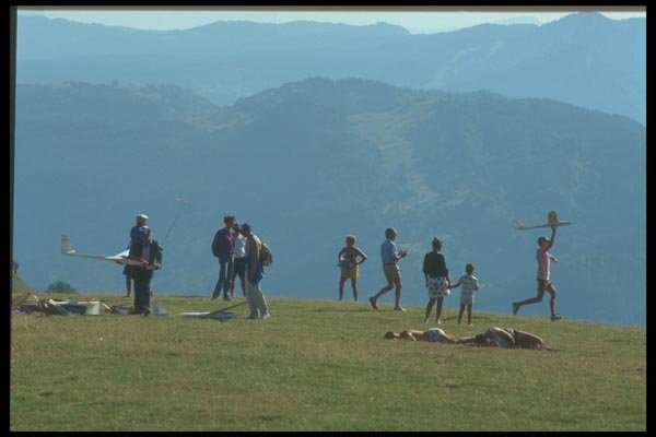 116042 Family Pleasure, Annecy A4 Photo Print