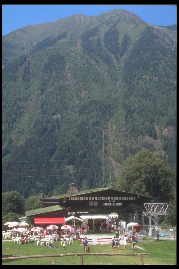 116053 Chairlift Near Chamonix A4 Photo Print