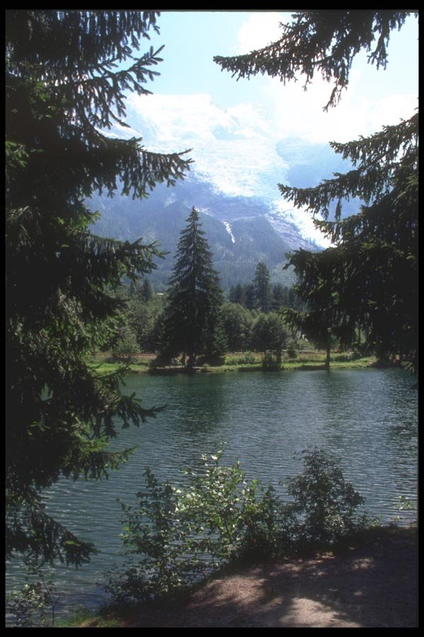 116054 Landscape Near Chamonix A4 Photo Print