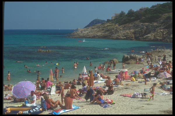 116070 Ramatuelle Beach, Cote D'Azur A4 Photo Print