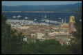 116071 View Of Port From Citadelle, St. Tropez A4 Photo Print