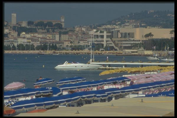 116090 View Of 'La Baie Des Anges', Cannes A4 Photo Print