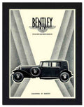 1161 bentley car advert 1920s 2 Vintage Advert A4 Photo Print