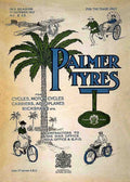 117 Palmer Tyres 1912 Vintage A4 Photo Print