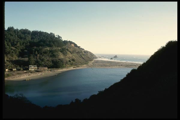 117002 Albion River Mouth, Albion, CA A4 Photo Print