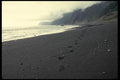 117061 Black Sand Beach, Cliffs, King Range, CA A4 Photo Print