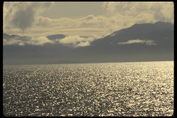 117080 Frederick Sound, Southeast Alaska A4 Photo Print