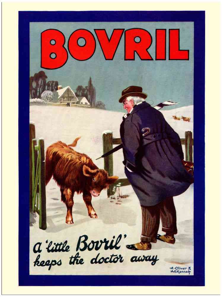 1177 Bovril 1 1920S advert A4 Photo Print