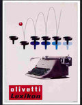 118 07 olivetti lexikon typewriter Advert A4 Photo Print
