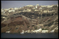 118003 White Washed Town A Thera Sits Atop Volcanic Cliffs A4 Photo Print