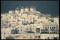 118026 Mykonos' Famed Windmills Dominate The Skyline A4 Photo Print