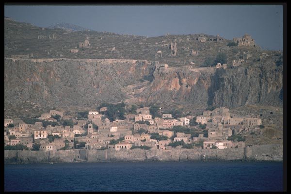118050 Medieval Monemvasia Is One Of Greece's Most Exotic Isles A4 Photo Print