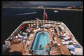 118053 Lounging Around The Cruise Ship Pool Offshore A4 Photo Print