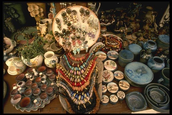 118057 Local Crafts Sold In Monemvasia's Shops A4 Photo Print