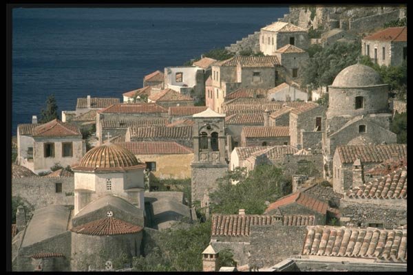 118058 Byzantine Architecture Is The Style Of The Lower Town A4 Photo Print