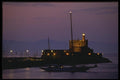 118065 Rhodes' Fortified Lighthouse At Dusk A4 Photo Print