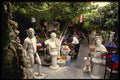 118074 Statuary Abounds At The Acropolis Restaurant A4 Photo Print