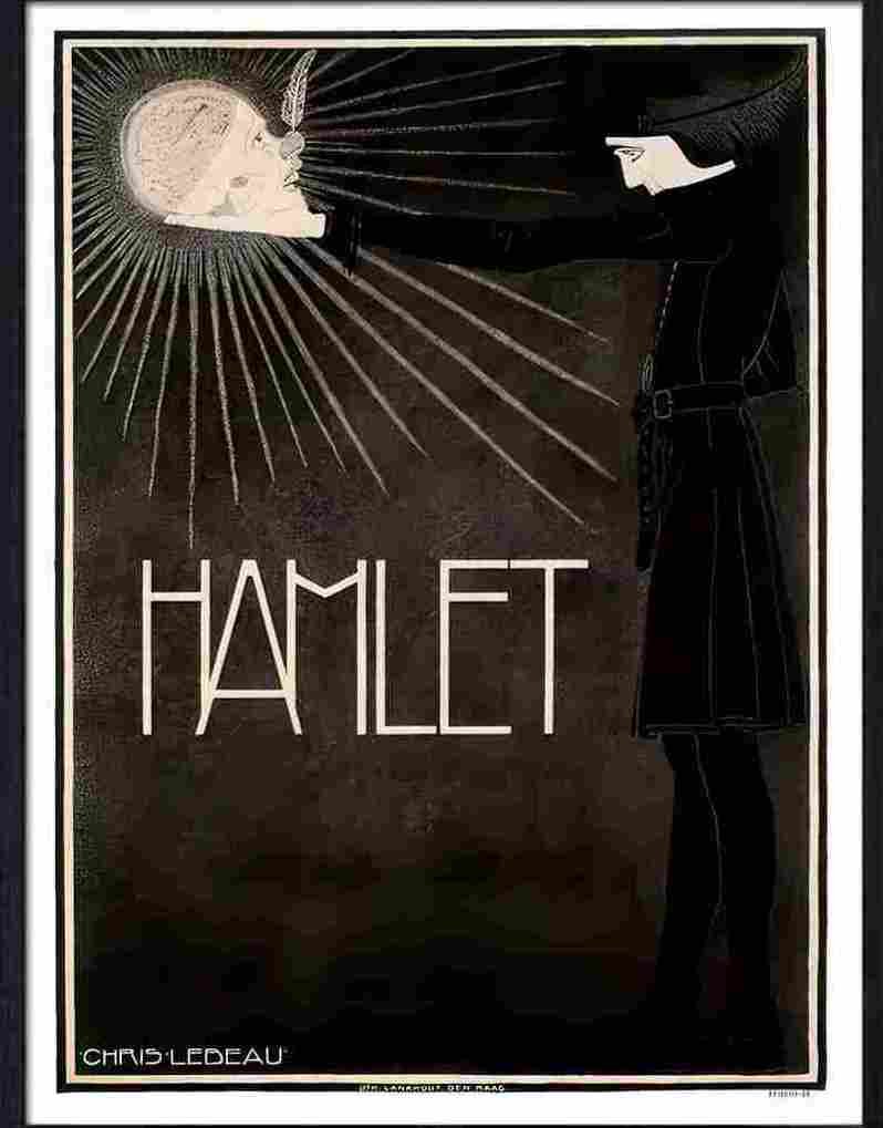 119 06 hamlet theatre poster Advert A4 Photo Print