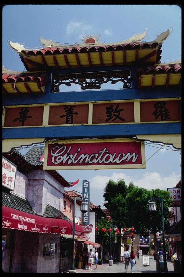 119000 Gateway To Chinatown Plaza A4 Photo Print