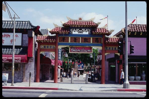 119001 Chinatown Plaza A4 Photo Print