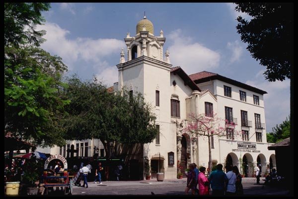 119005 Olvera Street Mexican Village A4 Photo Print