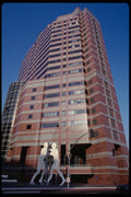 119024 Federal Center Building Molecule Man A4 Photo Print