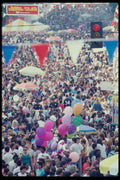 119033 Street Festival 1st And Main St. A4 Photo Print