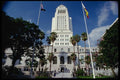 119035 L.A. City Hall 1st St. View A4 Photo Print