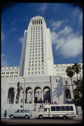 119036 L.A. City Hall Spring St. View A4 Photo Print